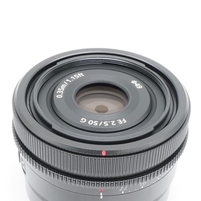 FE 50mm F2.5 G SEL50F25G