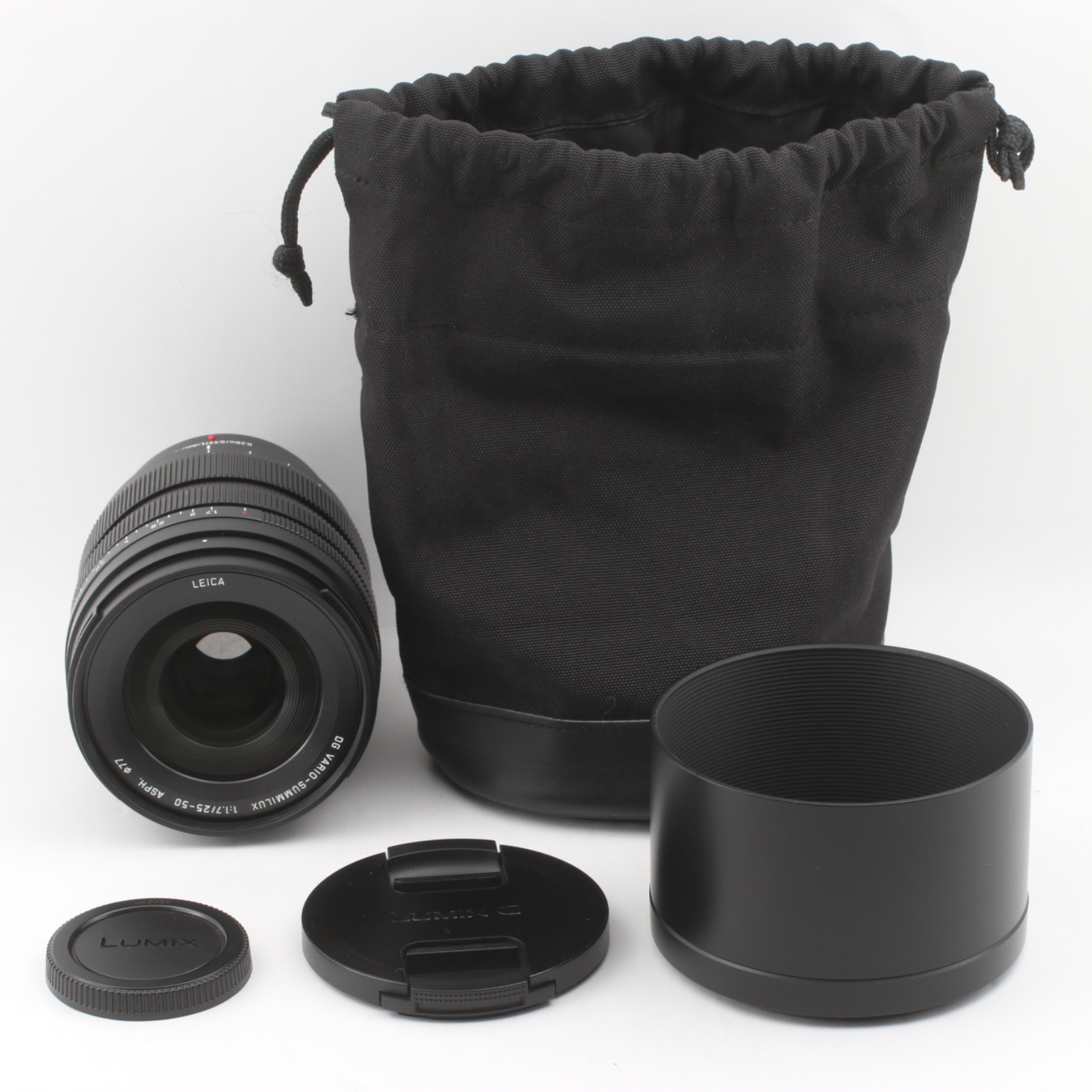 パナソニック LEICA DG VARIO-SUMMILUX 25-50mm/F1.7 ASPH.の中古 (美