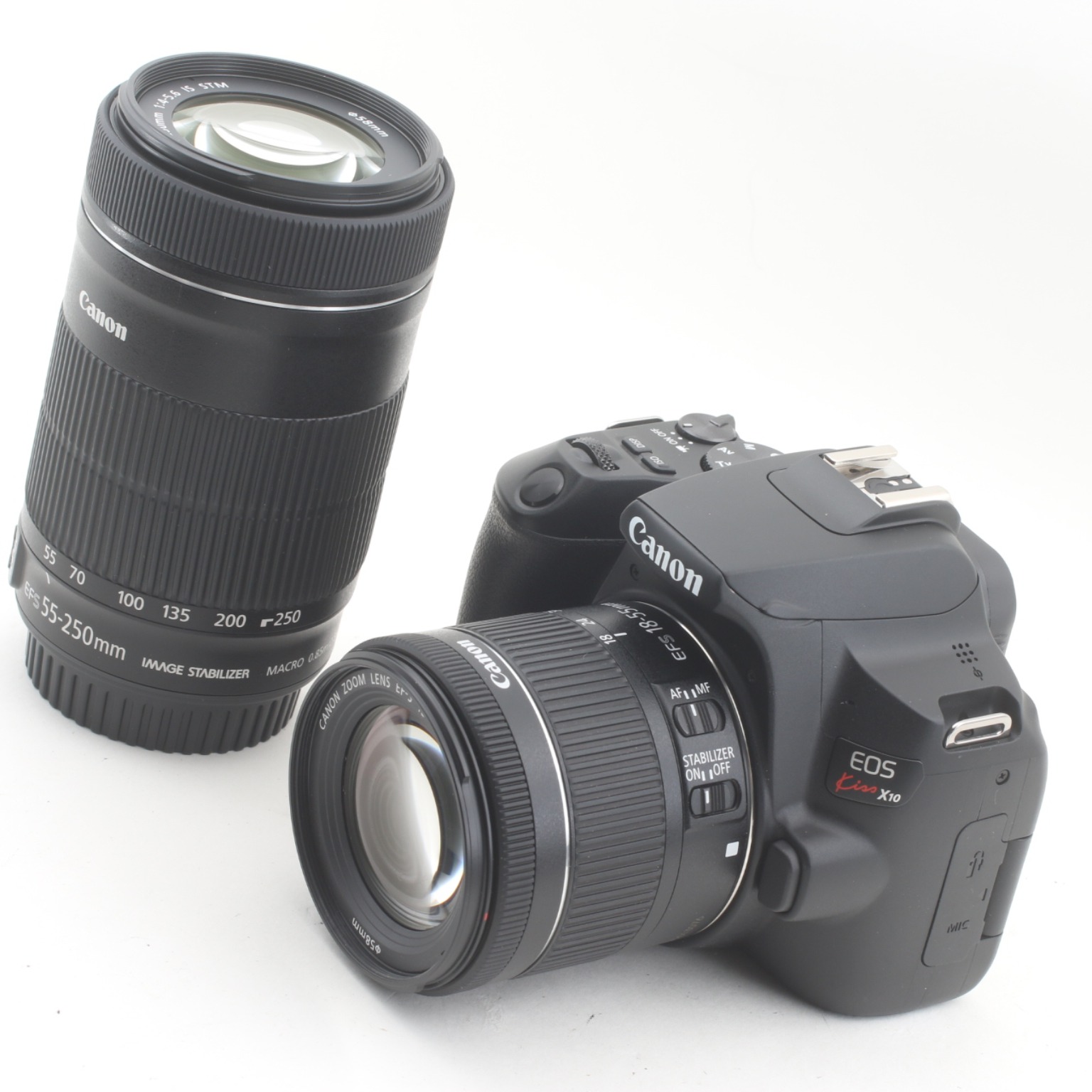 Canon EOS Kiss X10 ダブルズームキットの中古 (美品)・¥79,800 by