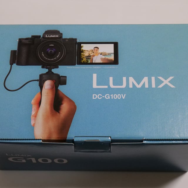 LUMIX G100(DC-G100V) 標準ズームレンズキット(トライポッドグリップ付き)