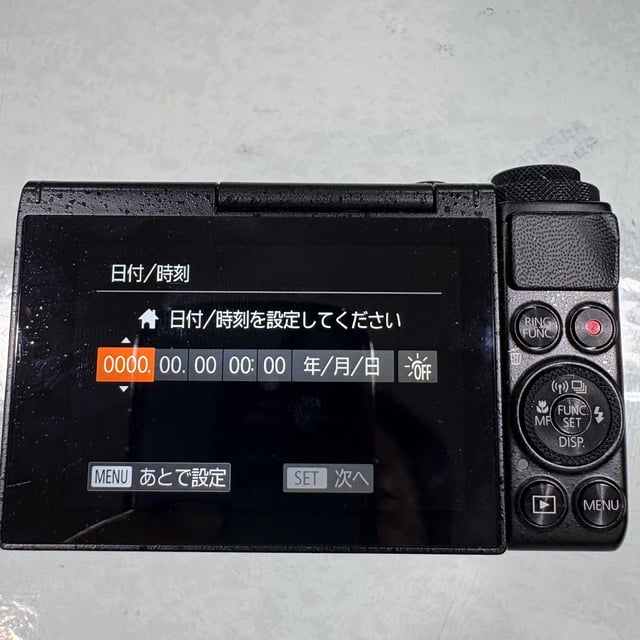 PowerShot G7 X "ブラック"