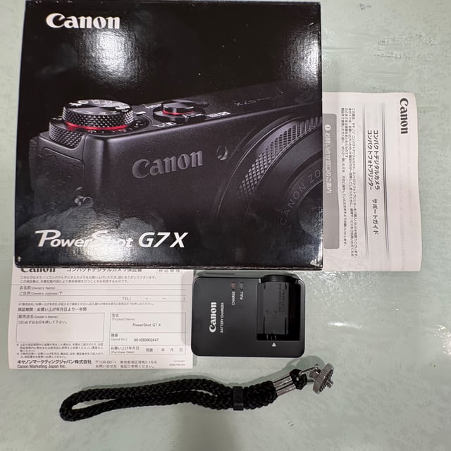 PowerShot G7 X "ブラック"
