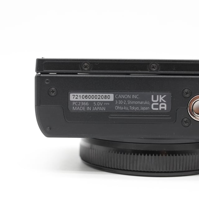 PowerShot G7 X Mark III "ブラック"
