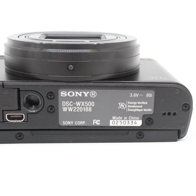 サイバーショット WX500(DSC-WX500) "ブラック"