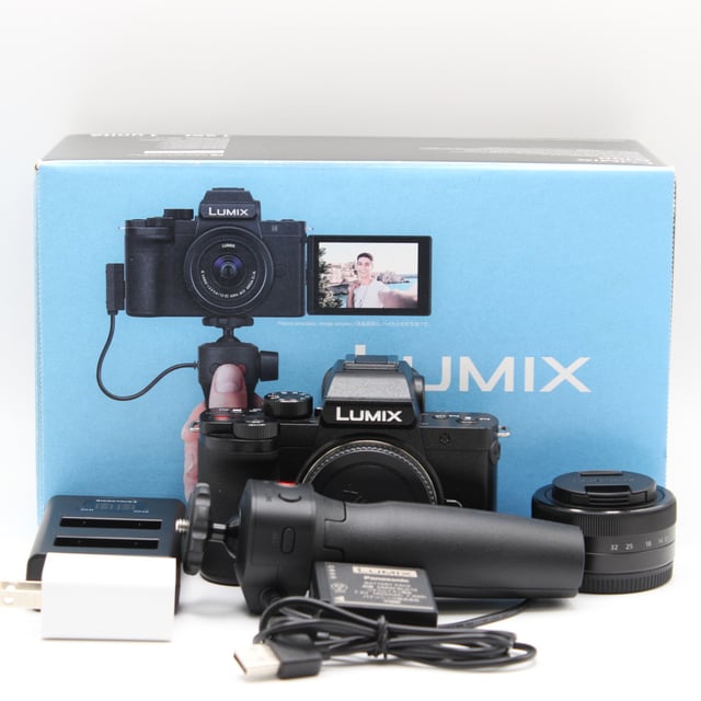 LUMIX G100(DC-G100V) 標準ズームレンズキット(トライポッドグリップ付き)