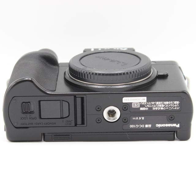LUMIX G100(DC-G100V) 標準ズームレンズキット(トライポッドグリップ付き)