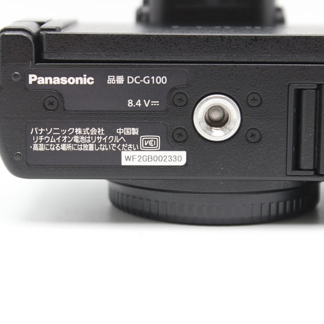 LUMIX G100(DC-G100V) 標準ズームレンズキット(トライポッドグリップ付き)