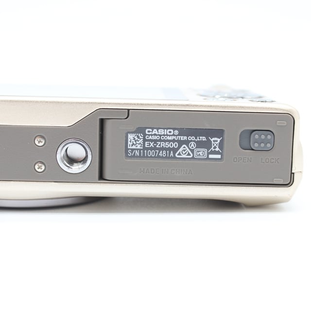 HIGH SPEED EXILIM EX-ZR500 "ゴールド"