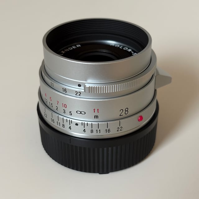 フォクトレンダー COLOR-SKOPAR 28mm F2.8 Aspherical Type II VM "シルバー"
