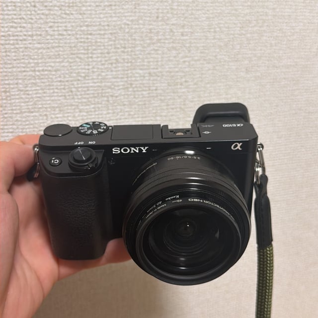 α6100 ILCE-6100L パワーズームレンズキット "ブラック"
