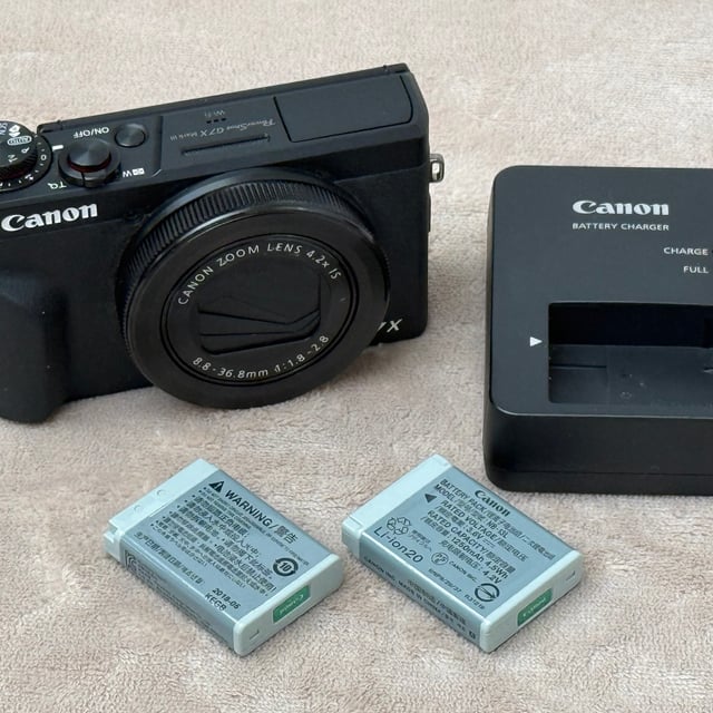 PowerShot G7 X Mark III "ブラック"