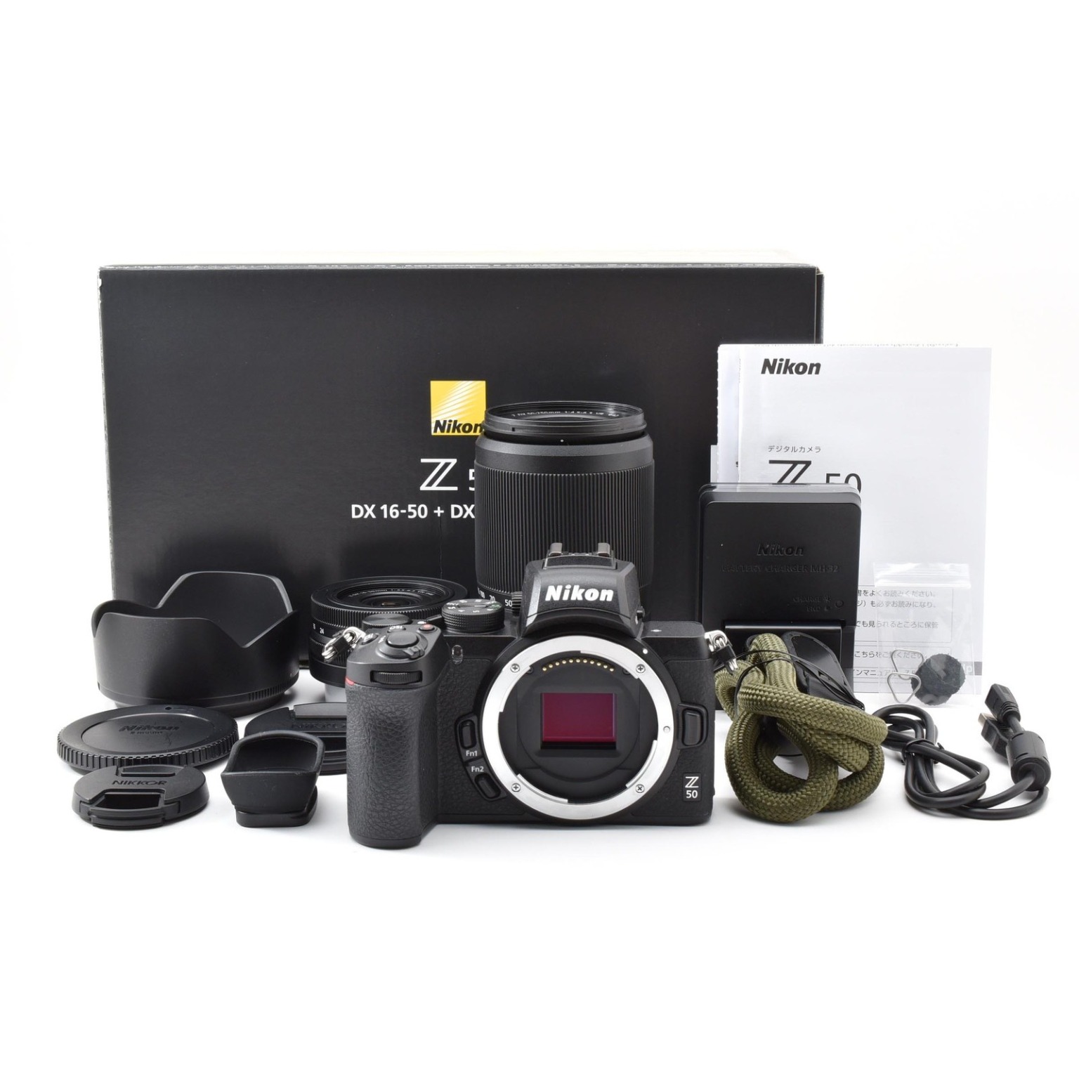 【美品】Nikon Z50 ダブルズームキット メーカー保証付 付属品完備 ニコン Z50 ダブルズームキットの中古 (美品)・¥104,310・シャッター