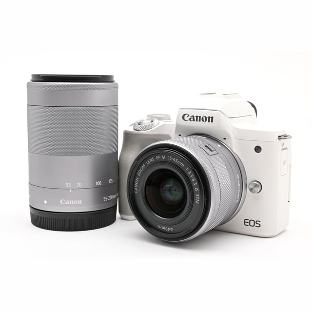 EOS Kiss M2 ダブルズームキット "ホワイト"