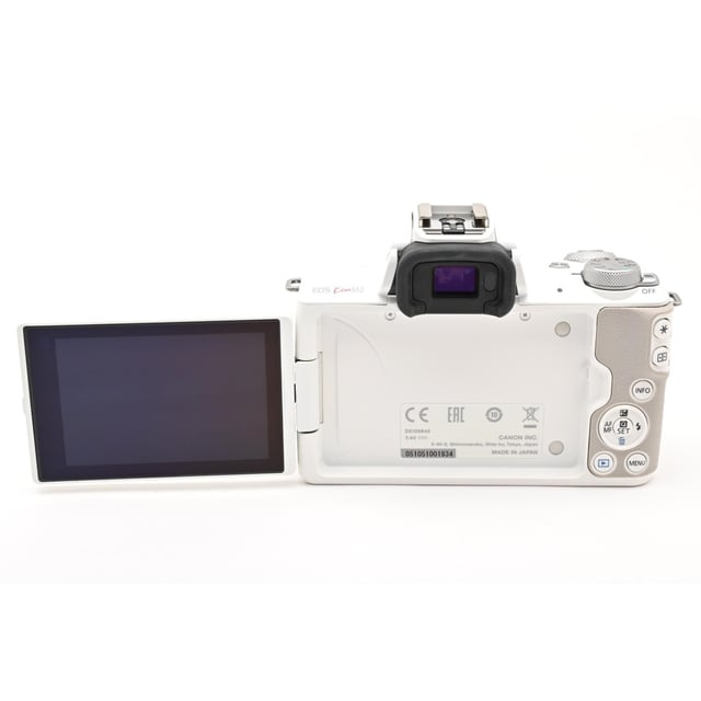EOS Kiss M2 ダブルズームキット "ホワイト"
