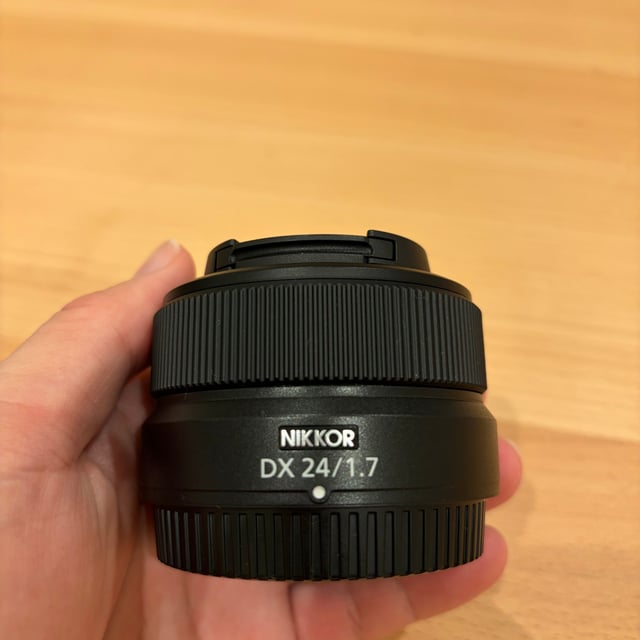 NIKKOR Z DX 24mm f/1.7