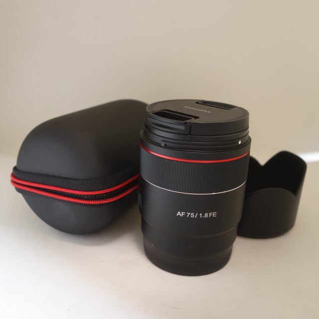 AF 75mm F1.8 FE ソニーE用