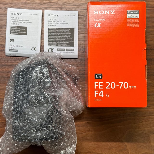 FE 20-70mm F4 G SEL2070G